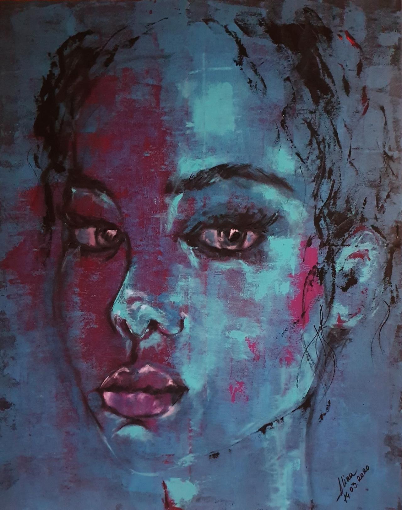 ArteDiAlina.com painting: everything will be fine!!!